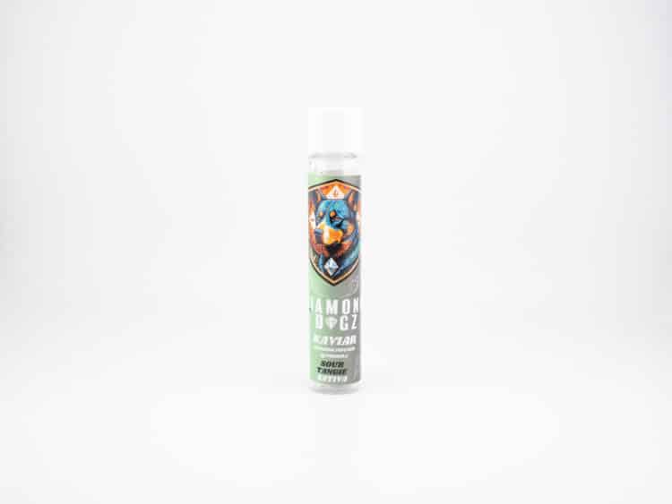 Diamond Dogz Sour Tangie (S) 1g Kaviar Infused Preroll