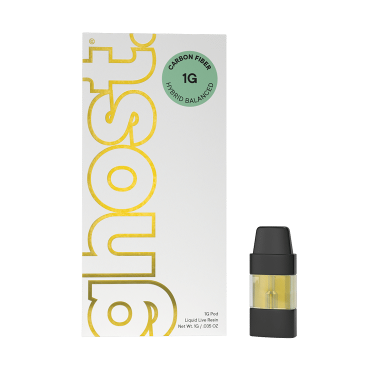ghost. Carbon Fiber (H) 1g Live Resin Pod