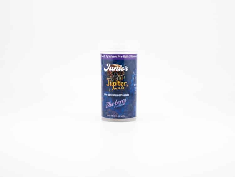 Junior Jupiter Joints Blueberry Cookies (I) 0.5g Infused 5pk Prerolls
