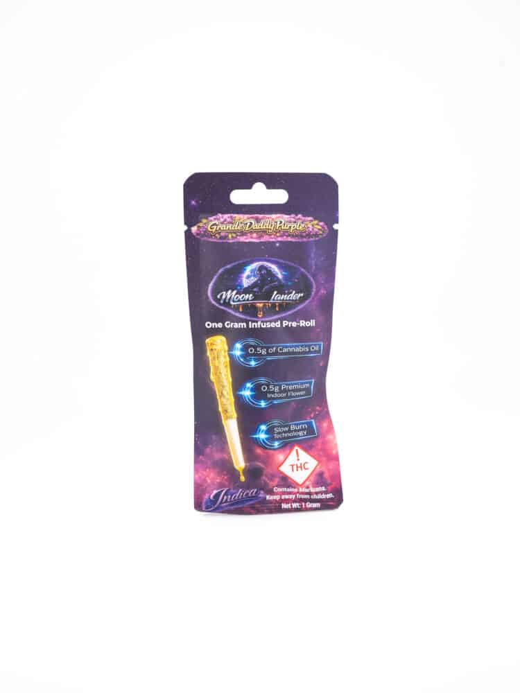 Moon Lander Grande Daddy Purple (I) 1g Infused Preroll
