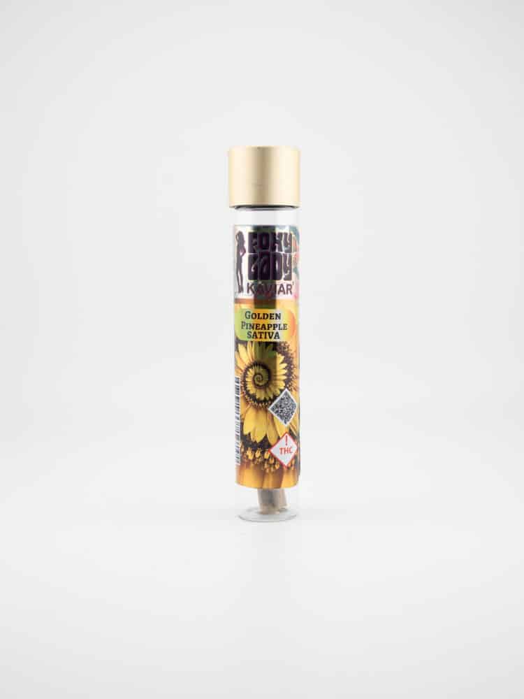 Foxy Lady Golden Pineapple (S) 1g Kaviar Infused Preroll
