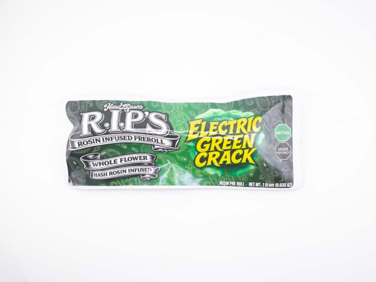 Head Space Electric Green Crack (S) 1g RIP's