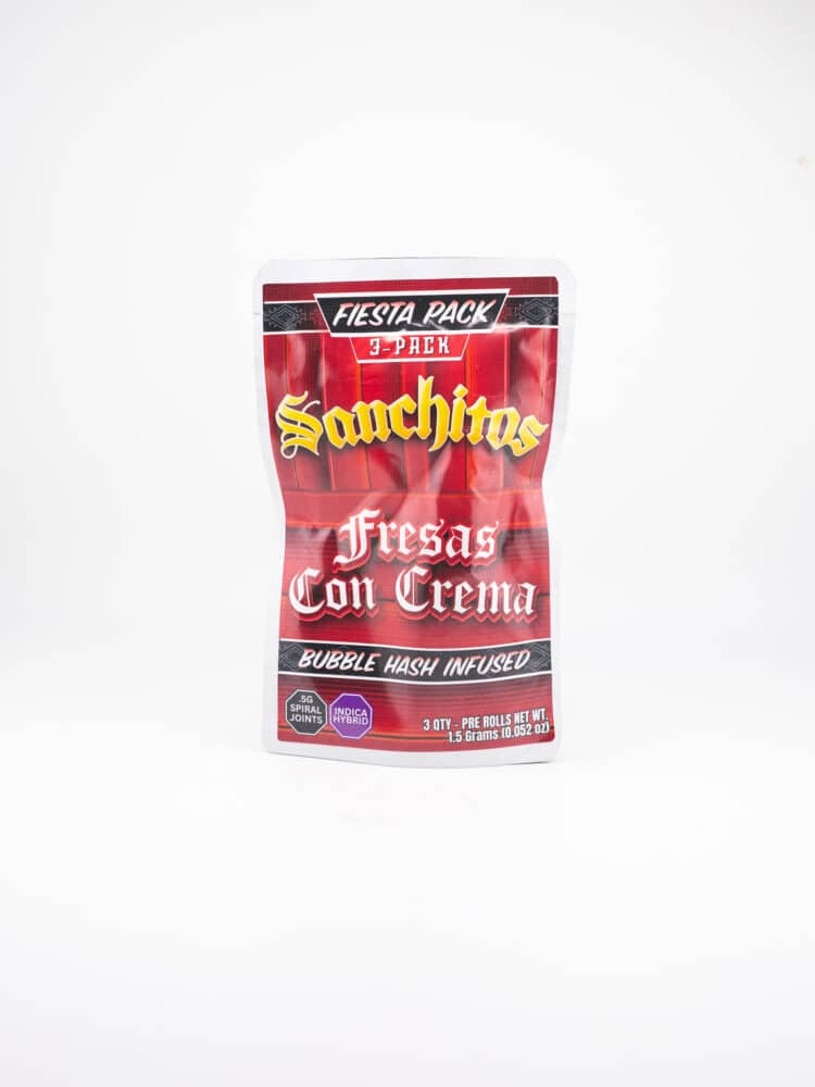 Head Space Fresas Con Crema (IH) 3pk 0.5g Sanchitos