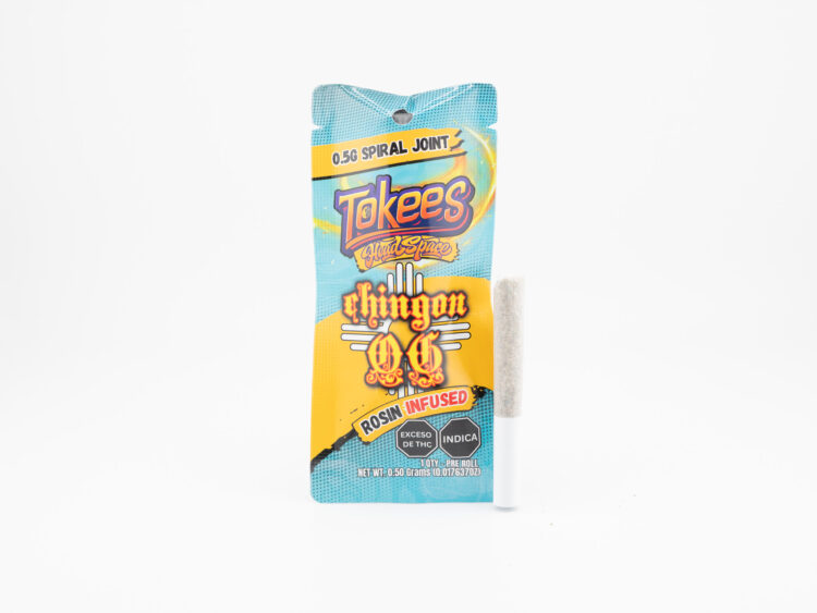 Head Space Tokees Chingon OG (I) 0.5g Rosin Infused Spiral Joint