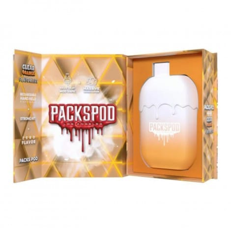PACKSPOD Clear Orange (Flavorless)
