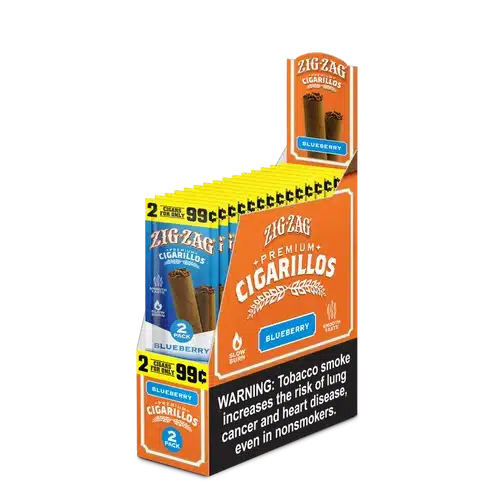 Zig Zag Blueberry 2pk Cigarillos