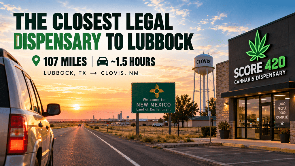 Dispensary Near Lubbock, TX 1 Road Trip to Score 420 Dispensary