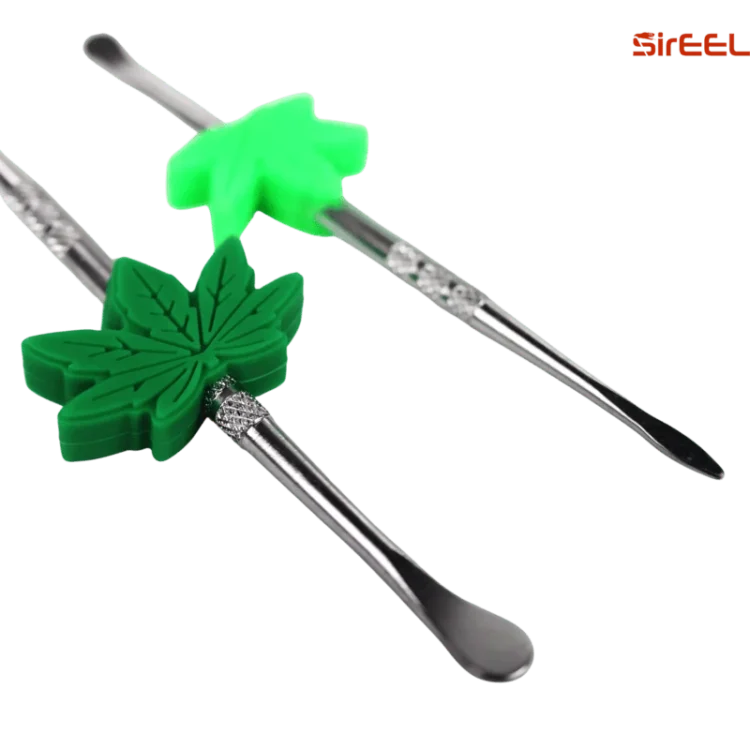 SirEEL 420 Leaf Steel Dab Tool